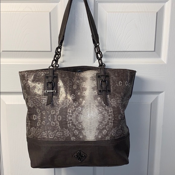 simply vera wang snakeskin purse